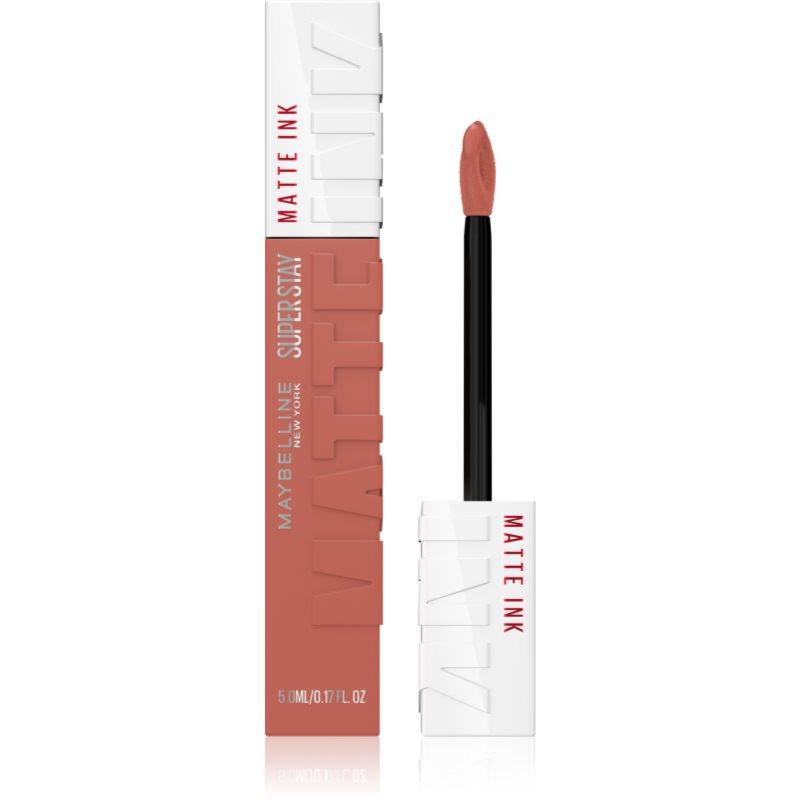 MAYBELLINE NEW YORK SuperStay Matte Ink matná tekutá rtěnka pro dlouhotrvající efekt odstín 65 Seductress 5 ml