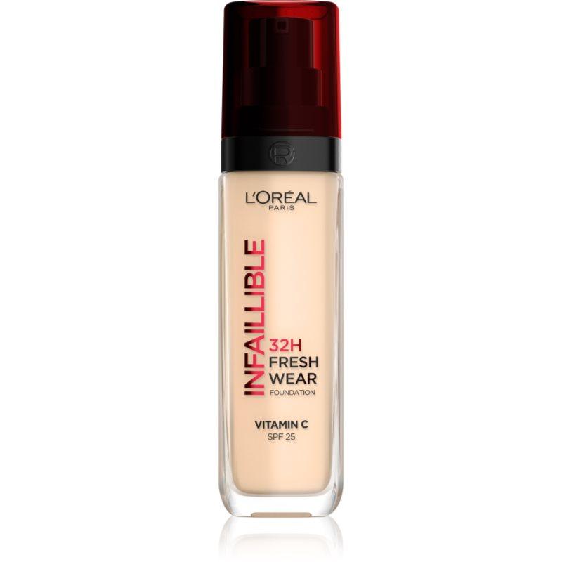 L’Oréal Paris Infaillible 32H Fresh Wear dlouhotrvající tekutý make-up odstín 015 NEUTRAL NEUTRE 30 ml