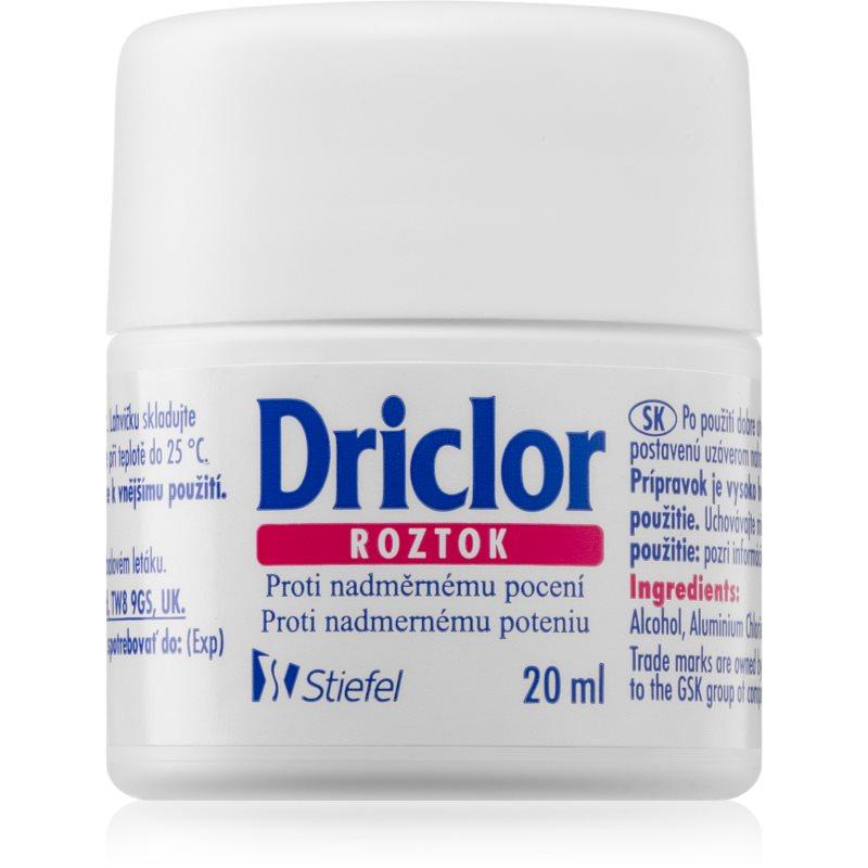 Driclor Solution antiperspirant roll-on proti nadměrnému pocení 20 ml