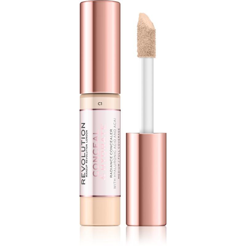 Makeup Revolution Conceal & Hydrate hydratační korektor odstín C1 13 g