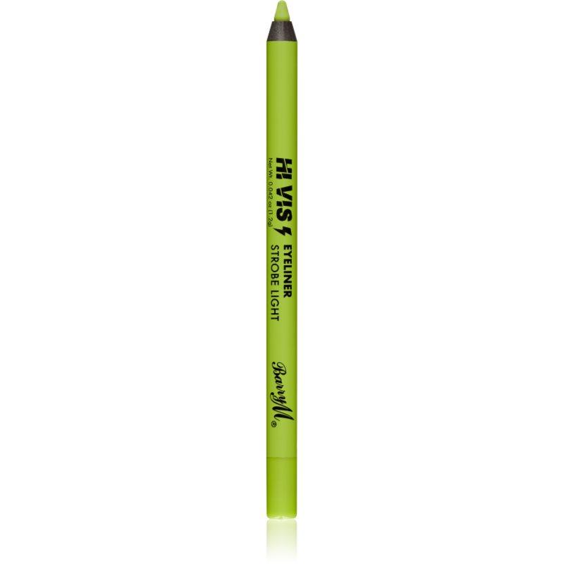 Barry M Hi Vis Neon voděodolná tužka na oči odstín Strobe Light 1,2 g