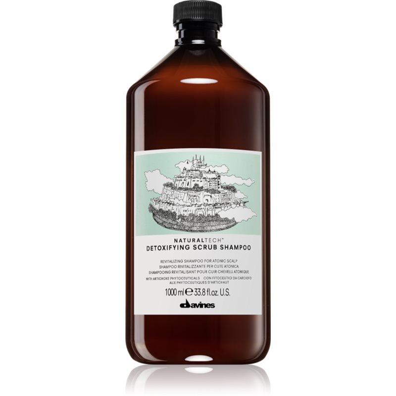 Davines Naturaltech Detexifying Scrub Shampoo šampon pro citlivou a podrážděnou pokožku hlavy 1000 ml