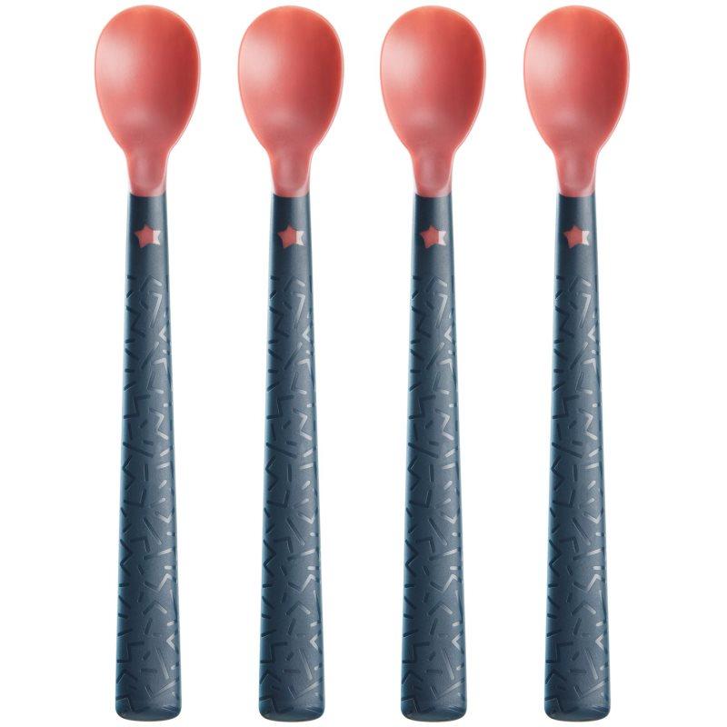 Tommee Tippee Heat Sense lžička s tepelným senzorem 4m+ 4 ks