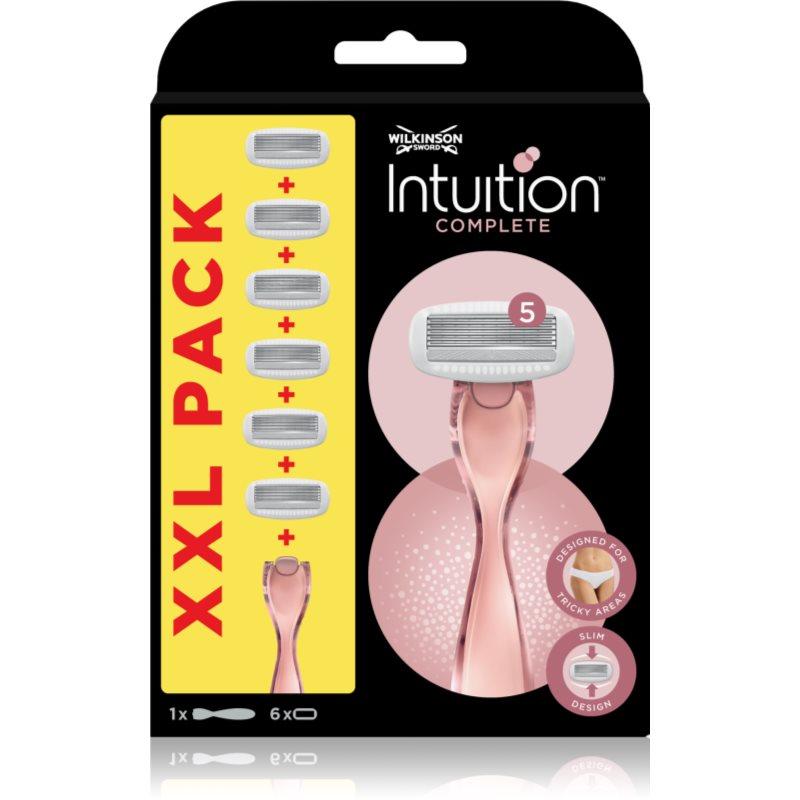 Wilkinson Sword Intuition Complete holicí strojek + náhradní hlavice 6 ks