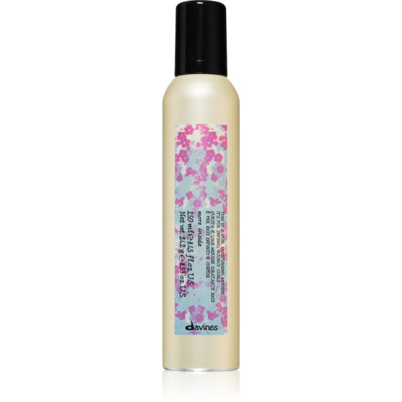 Davines More Inside Curl Moisturizing Mousse pěna na vlasy pro definici vln 250 ml