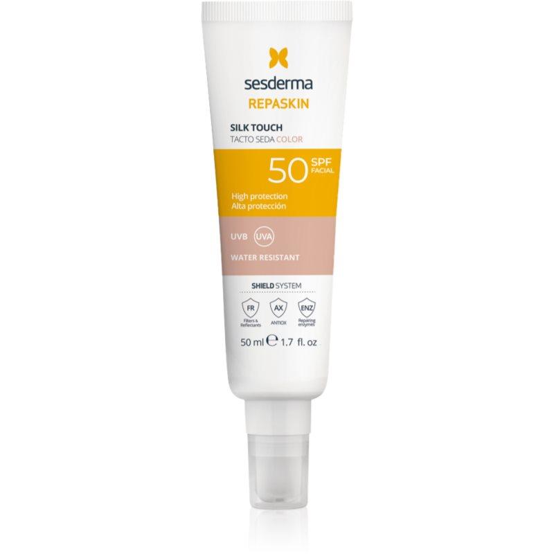 Sesderma Repaskin Silk Touch Color tónovací ochranný krém SPF 50 50 ml