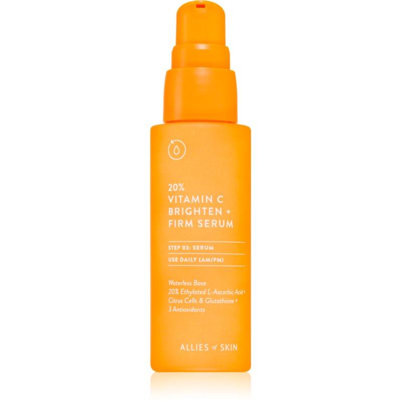 Allies of Skin Vitamin C zpevňující sérum pro rozjasnění pleti 30 ml