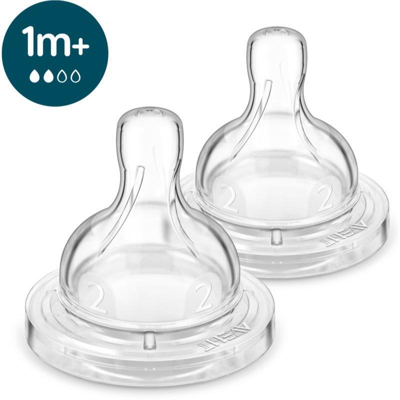 Philips Avent Anti-colic SCY762/02 savička na láhev anti-colic 1 m+ Slow Flow 2 ks