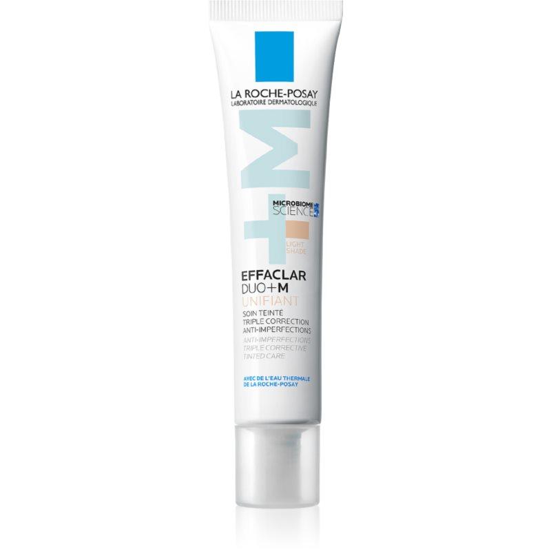 La Roche-Posay Effaclar DUO+M Unifiant lehký tónovací krém s hydratačním účinkem odstín Light 40 ml