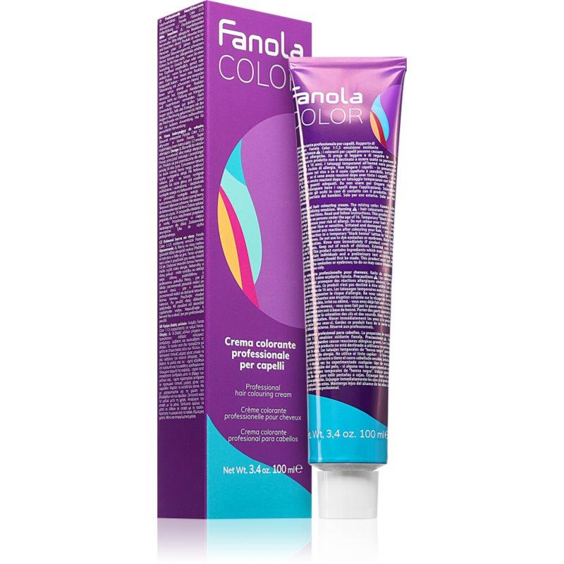 Fanola Color barva na vlasy odstín Black 1.0 100 ml