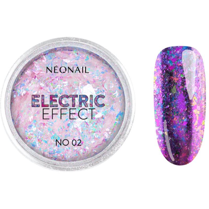 NEONAIL Effect Electric třpytivý pudr na nehty odstín 02 0.3 g