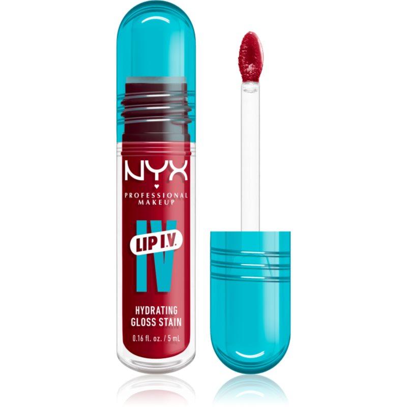 NYX Professional Makeup Lip IV dlouhotrvající lesk na rty s hydratačním účinkem odstín 11 - REDY SET WET 5 ml