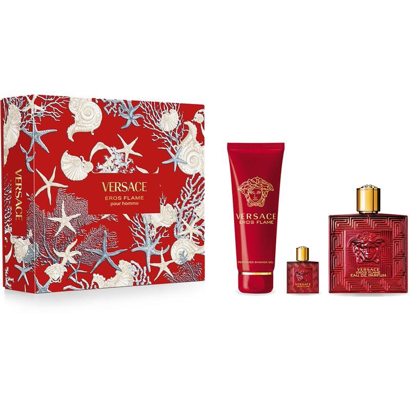 Versace Eros Flame dárková sada pro muže