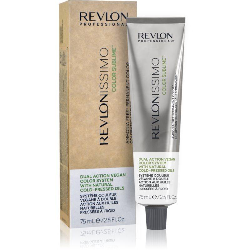 Revlon Professional Revlonissimo Color Sublime permanentní barva na vlasy bez silikonů odstín 9.12 75 ml