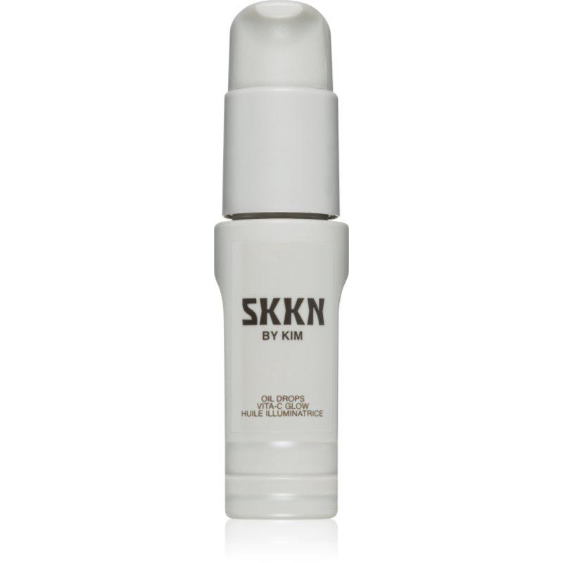 SKKN BY KIM Skincare Oil Drops VITA-C Glow rozjasňující olej s vitaminem C pro ženy Refill 30 ml