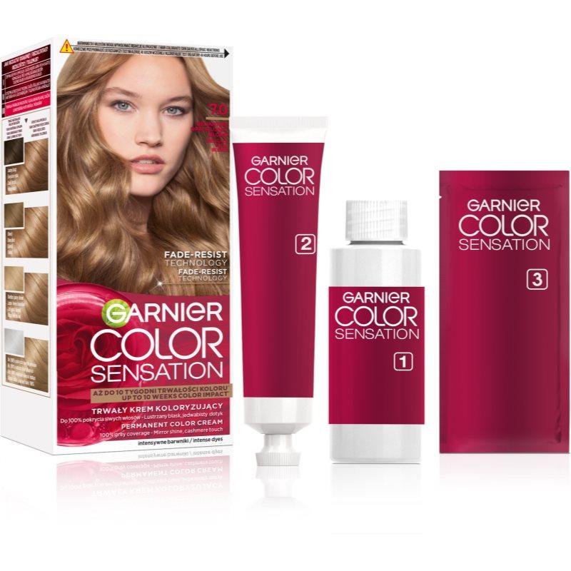 Garnier Color Sensation barva na vlasy odstín 7.0 Delikatnie Opalizujący Blond 1 ks