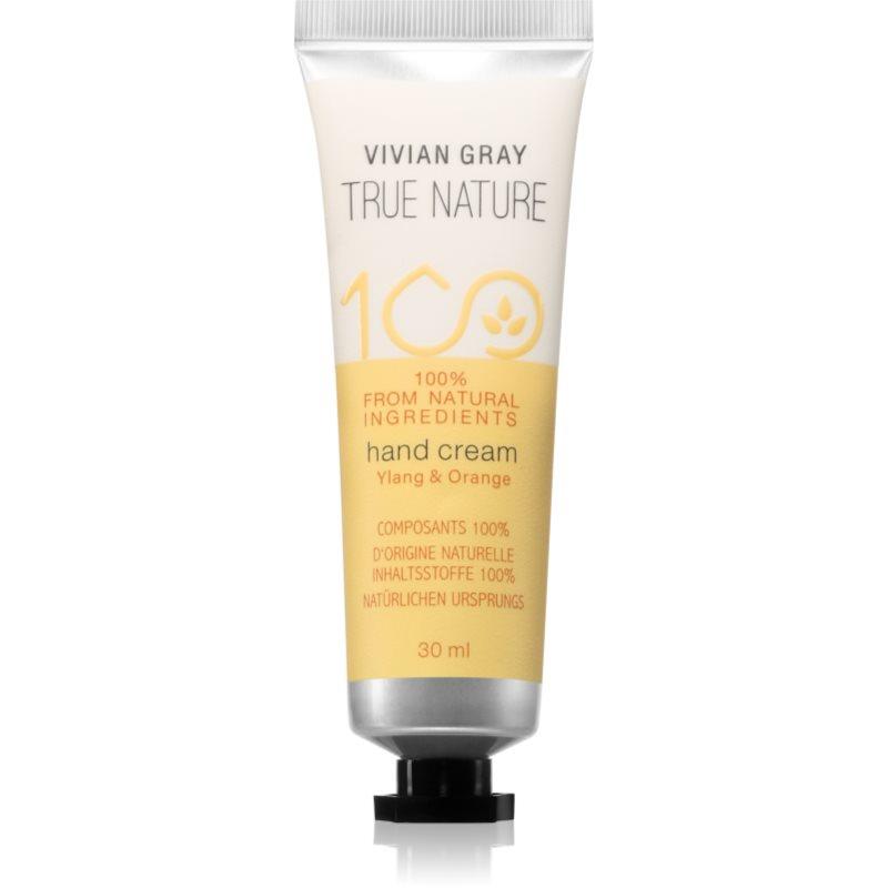 Vivian Gray True Nature Ylang & Orange hydratační krém na ruce 30 ml