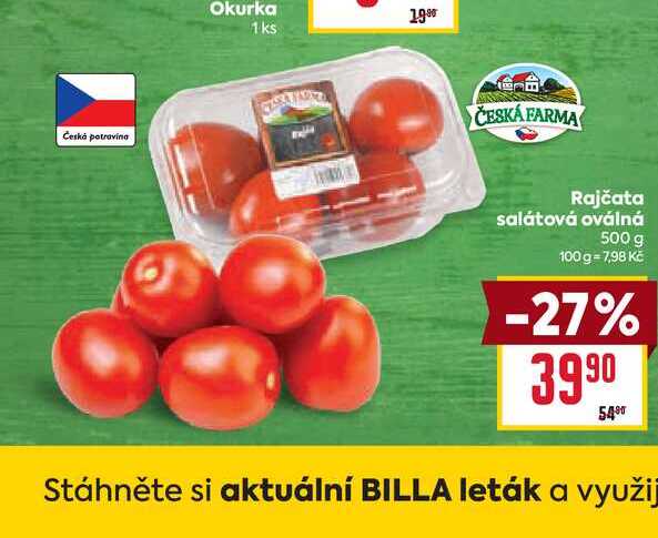 Rajčata salátová oválná 500 g