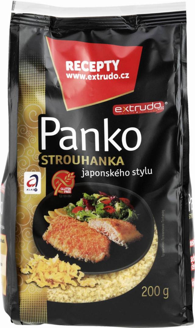Extrudo Strouhanka Panko japonského stylu