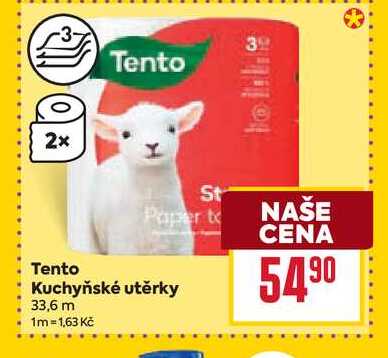 Tento Kuchyňské utěrky 33,6m