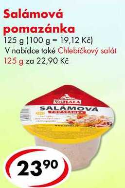 Salámová pomazánka, 125 g 