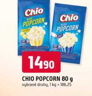 CHIO POPCORN 80 g