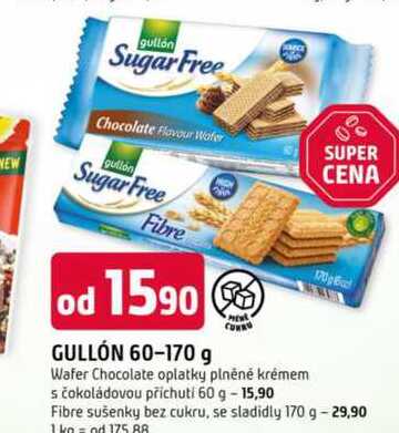 Wafer Chocolate oplatky plněné krémem s čokoládovou příchuti 60 g 