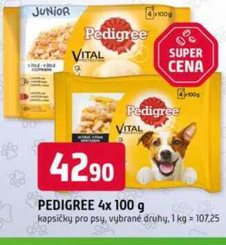 VITAL PEDIGREE 4x 100 g