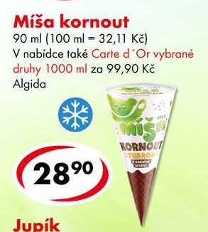 Míša kornout, 90 ml 