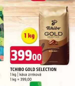 Tchibo Gold Selection káva zrnková 1kg