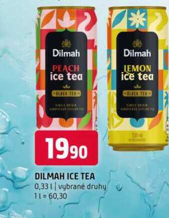 Dilmah ice tea 0,33l vybrané druhy 