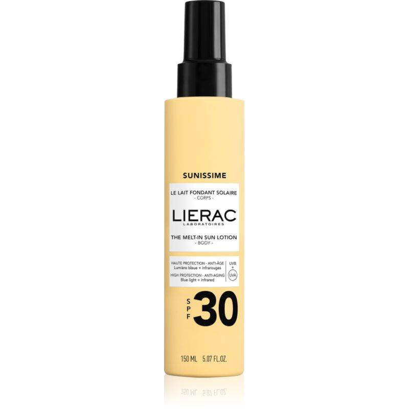 Lierac Sunissime The Melt-in Sun Lotion SPF 30 tělový sprej na opalování SPF 30 150 ml