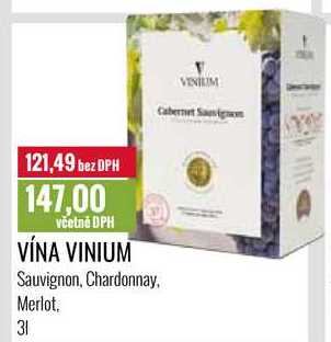 VÍNA VINIUM 3l