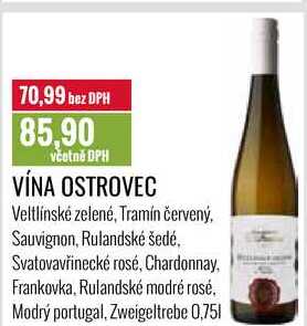 VÍNA OSTROVEC 0,75l