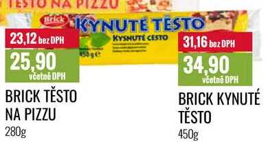BRICK KYNUTÉ TĚSTO 450g 