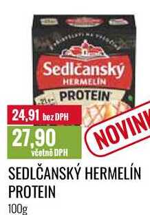 SEDLČANSKÝ HERMELÍN PROTEIN 100g 