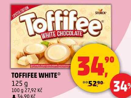 TOFFIFEE WHITE, 125 g 