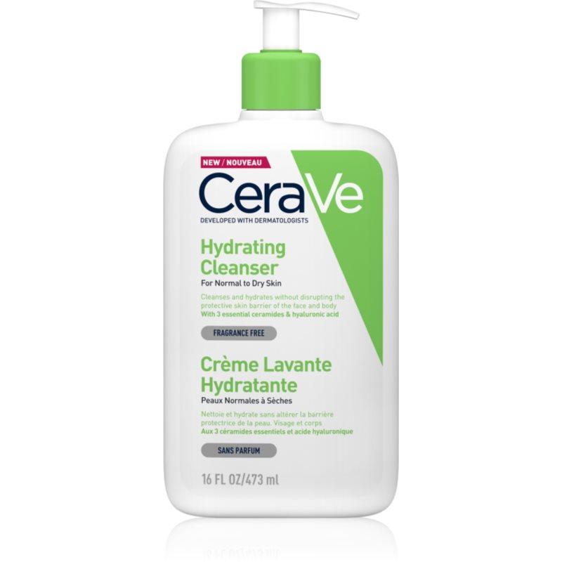 CeraVe Cleansers Hydrating Cleanser čisticí emulze s hydratačním účinkem 473 ml
