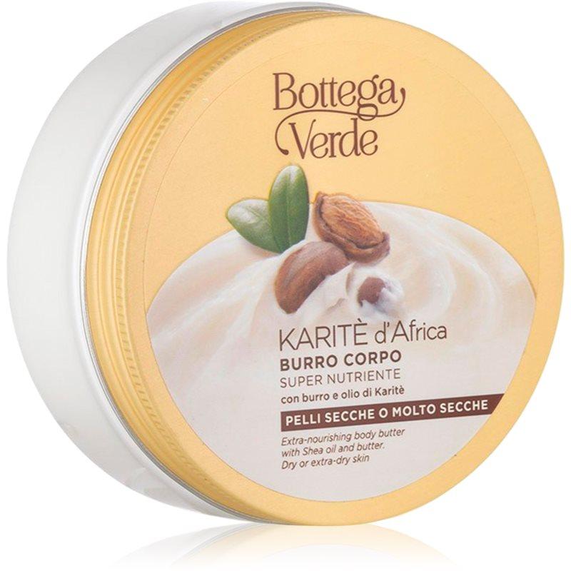 Bottega Verde Karitè d'Africa výživné tělové máslo s bambuckým máslem 150 ml