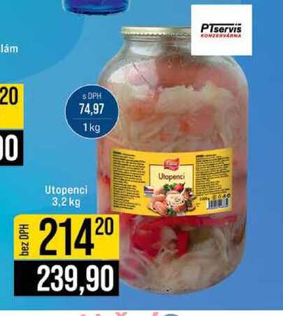 Utopenci 3,2 kg
