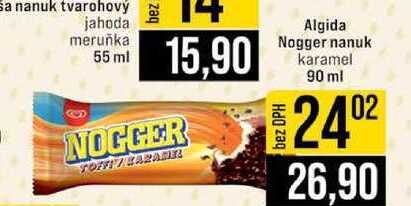 Algida Nogger nanuk karamel 90 ml
