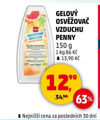 GELOVÝ OSVĚŽOVAČ VZDUCHU PENNY, 150 g 