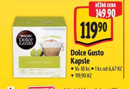   Dolce Gusto Kapsle 16-18 ks 