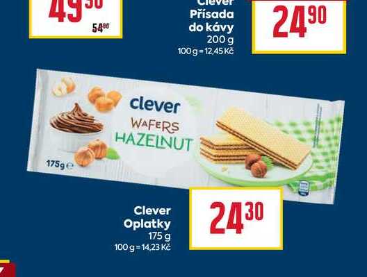 Clever Oplatky 175 g 