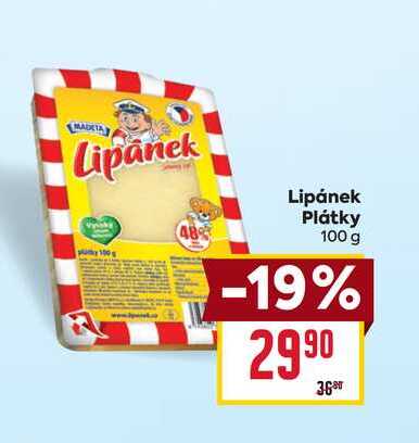 Lipánek Plátky 100 g