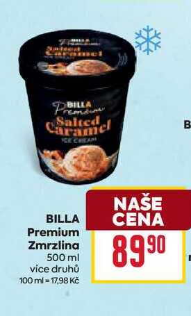 BILLA Premium Zmrzlina 500 ml 