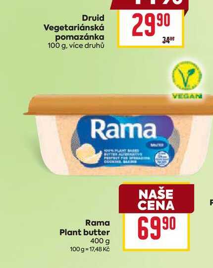Rama Plant butter 400 g 