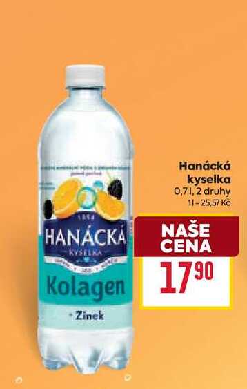Hanácká kyselka 0,7l