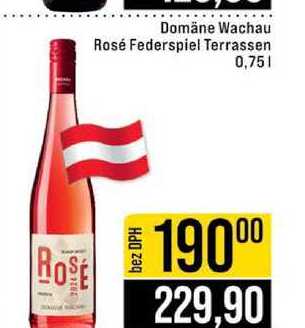 Domäne Wachau Rosé Federspiel Terrassen 0,75l