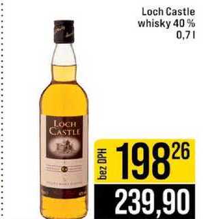 Loch Castle whisky 40% 0,7l